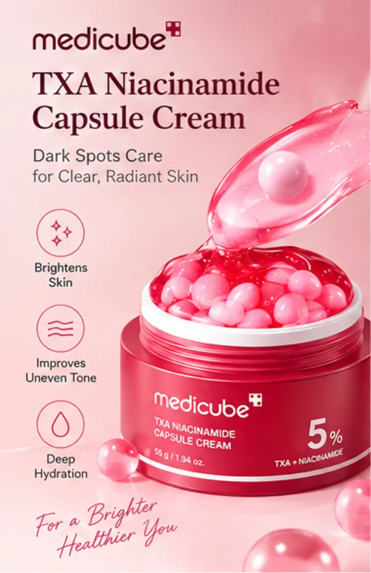 Medicube capsule cream highlight